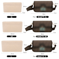 Miniatyrbillede 2 af 10: Filt-indsatspose Pungforing BEIGE M Beige M