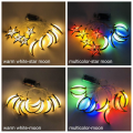Miniatyrbillede 3 af 10: EID Mubarak Lysstreng med LED-lys MULTICOLOR MÅNE