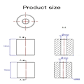 Miniatyrbilde 2 av 10: 4stk 3D-skriver Heatbed Mounts Hotbed Leveling Silica Column