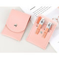 Miniatyrbild 7 av 8: 4st/ Set Manikyr Set Nagelklippare Verktyg ROSA AA Pink A-A