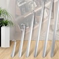 Miniatyrbilde 5 av 5: 4 stk Skohorn Skobruker Boot Jack Silver 4 Pcs-4 Pcs
