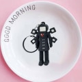 Miniatyrbilde 8 av 10: 1 stk nøkkelring ornament Skibidi toalettanheng F F