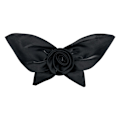 Pikkukuva 1 / 10: Bow Fabric Patch Flower Kangastarra MUSTA Black