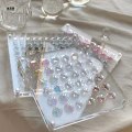 Miniatyrbilde 4 av 9: Magnetisk oppbevaringsboks Neglesmykker dekorasjonsboks RUND 64GRID Round 64Grid