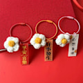 Miniatyrbild 6 av 7: Stickat handväskhänge Good Luck Style STYLE 04 STYLE 04 Style 04