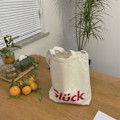 Miniatyrbillede 1 af 10: Trykt brev mulepose Stor kapacitet lærred Shopping Bag Tote