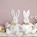 Miniatyrbillede 5 af 10: Påskekanindukke Siddende Bunny Doll 1 1 1