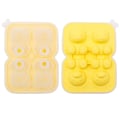 Miniatyrbild 1 av 10: Ice Cube Form Ice Making Box GUL FYRA RASTER FYRA RASTER yellow four grids-four grids
