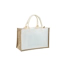 Miniatyrbillede 1 af 10: Blank Sack Tote Håndtaske WHITE L L White L-L