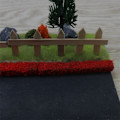 Miniatyrbillede 1 af 10: 3 ark Miniature Have Decor Holdbar Static 7 7 7