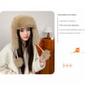 Miniatyrbilde 6 av 10: Fluffy Hat Pelshatter KHAKI khaki