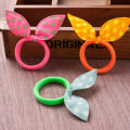 Miniatyrbillede 10 af 10: 1/10 STK Elastiske hårbånd Bunny Ears Hårreb 10 STK-FARVE 10Pcs-Color Random