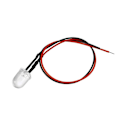 Miniatyrbilde 3 av 10: 20 stk Pre-kablet LED LED-lysdioder VARM HVIT warm white