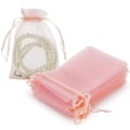 Miniatyrbillede 1 af 6: 50 stk Snøreposer Smykkeemballage 7X9CM50PCS 50STK 7x9cm50pcs