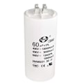 Miniatyrbild 3 av 6: CBB60 Run Capacitor 60uF 450V AC dubbelinsats
