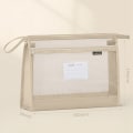 Miniatyrbilde 1 av 10: Mesh-glidelåspose Veske Transparent filveske FARGE 4 FARGE 4 Color 4