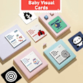 Miniatyrbild 5 av 9: 1Set baby kort med hög kontrast 3-6 MÅNADER 3-6 MÅNADER 3-6 Months