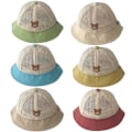 Pikkukuva 6 / 10: Children Bucket Hats Lasten aurinkohattu KELTAINEN yellow