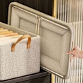Miniatyrbild 7 av 10: Kläder Quilts Förvaringslåda BH Organizer BEIGE EXTRA beige extra large-extra large