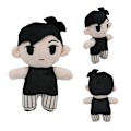 Miniatyrbilde 4 av 10: OMORI Plysjdukke Cosplay-rekvisitter C C C