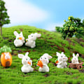 Pikkukuva 7 / 10: Miniatyyri kanin hahmo Sarjakuva pupupatsas 3 3 3