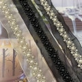 Miniatyrbild 3 av 10: 1 Yard Pearl Braid Spetsband Spetskant C C C