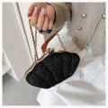 Miniatyrbilde 6 av 10: Evening Bag Chain Skuldervesker SVART black