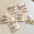 Pikkukuva 4 / 10: 2 kpl / set Kangas Barrettes BB Clips 5 5 5