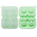 Miniatyrbild 3 av 10: Ice Cube Form Ice Making Box LJUSGRÖN FYRA RÄTT FYRA RASTER light green four grids-four grids