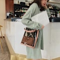 Miniatyrbillede 5 af 10: Transparent taske Dametaske SORT black