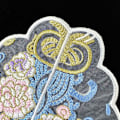 Miniatyrbild 5 av 8: Cloud Cloth Spets Blomsterduk 2 2 2