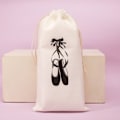 Miniatyrbillede 6 af 10: Opbevaringstaske til dansesko Bundle Mouth Velvet Bag E E E