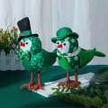 Miniatyrbillede 8 af 10: Fuglenatlys Glødende Fuglelys B B B