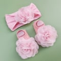 Miniatyrbild 7 av 7: 3st/ Set Pannband Strumpor Set Cap Socks Set RÖD red