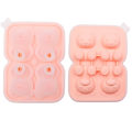Miniatyrbild 1 av 10: Ice Cube Form Ice Making Box ROSA FYRA RASTER FYRA RASTER pink four grids-four grids