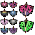 Miniatyrbild 10 av 10: Butterfly Cape Butterfly Wings Sjal 06 06 06