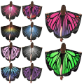 Miniatyrbilde 10 av 10: Butterfly Cape Butterfly Wings sjal 10 10 10