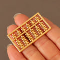 Miniatyrbillede 4 af 10: 1:12 Dukkehus Mønt Miniature Guldbarrer 4,1X2,3CM 4.1x2.3cm