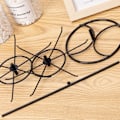 Miniatyrbild 7 av 10: Smycken Display Stativ Halsband Organizer VIT 40CM 40CM White 40cm-40cm