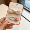 Pikkukuva 5 / 10: 2 kpl / set Kangas Barrettes BB Clips 4 4 4