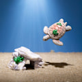 Miniatyrbillede 6 af 9: Havbundslandskabsudsmykning Undervands minifigurer 2 2 2