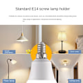 Pikkukuva 7 / 10: Led-kynttilälamppujen energiansäästölamppu 9W E148 8 9w E148