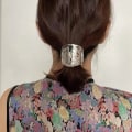 Pikkukuva 5 / 10: Metalli Lava Hairpin poninhäntäpidike SILVER Silver