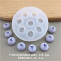 Miniatyrbillede 3 af 10: Lys Silikoneform Bageform HINDBÆRFORM S HINDBÆR Raspberry Mold S