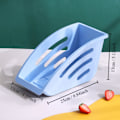 Miniatyrbillede 2 af 10: 4 Stk Tallerkendispenser Lodret Pladeholder BLÅ Blue