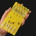 Miniatyrbilde 2 av 10: 5 pakker/boks fiskeagnsett fiskesluk STIL 4 FLYTESTIL 4 Style 4 float