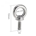 Miniatyrbilde 2 av 5: 10 STK Løfteøyeboltring Skulderøyebolter for maskineri 10PCS