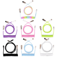 Pikkukuva 7 / 10: Mekaaninen näppäimistö, kierretty kaapeli USB -näppäimistön johto MULTICOLOR multicolor