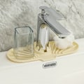 Miniatyrbillede 1 af 10: Køkkenhanemåtte Svampafløbsstativ BEIGE beige