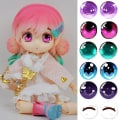 Miniatyrbilde 8 av 10: 20 stk/10 par Eyes Crafts Eyes Puppet Crystal Eyes 12MM 12MM 12mm